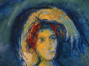 Marc Chagall, Le Paradis (détail), Musée Marc Chagall, Nice - photo mbp