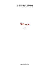 couverture Sténopé